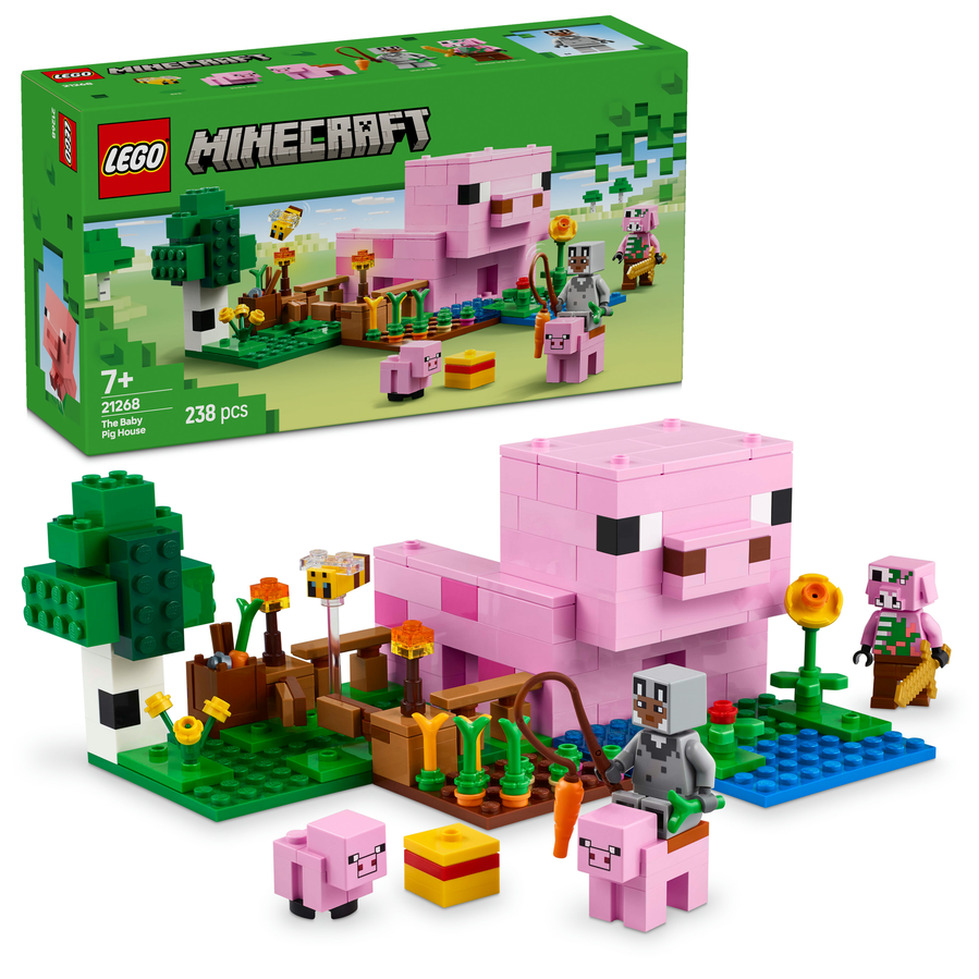 LEGO® Minecraft® 21268 The Baby Pig House