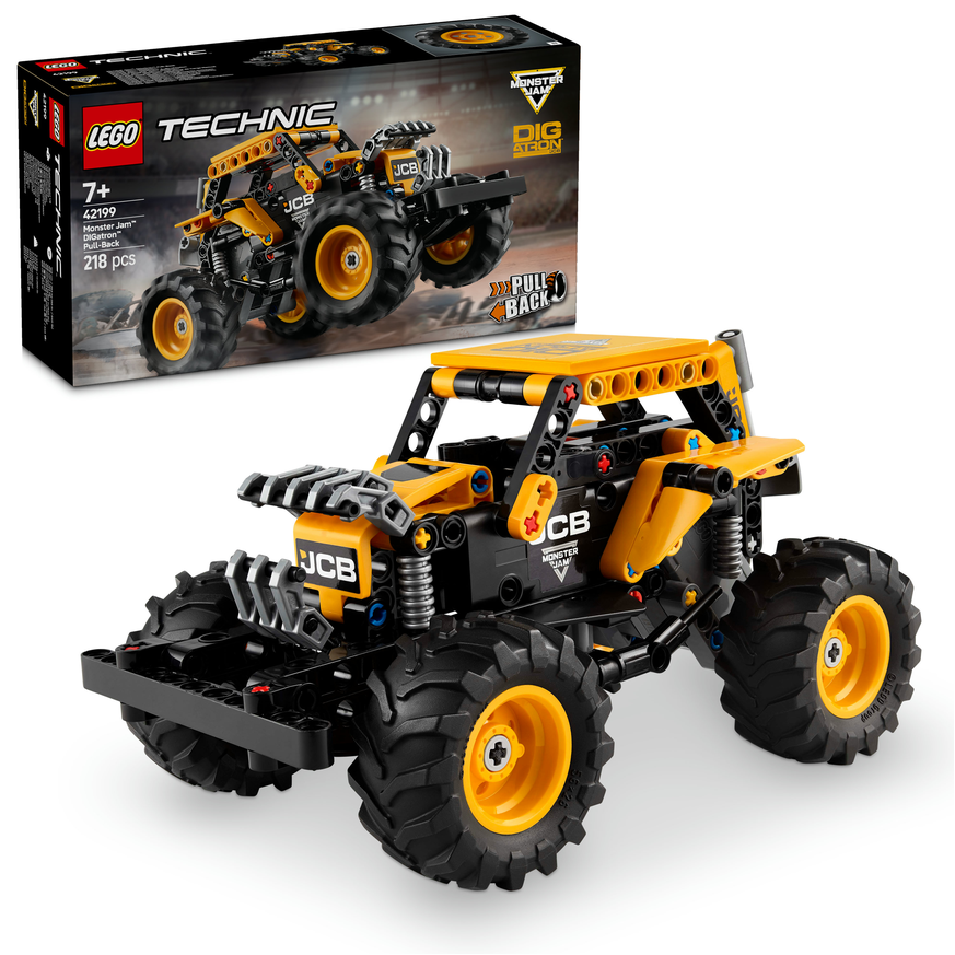 LEGO® Technic 42199 Monster Jam™ DIGatron™ s naťahovacím motorom
