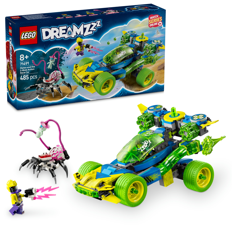 LEGO® DREAMZzz™ 71491 Mateo und das Z-Flek-Action-Rennauto