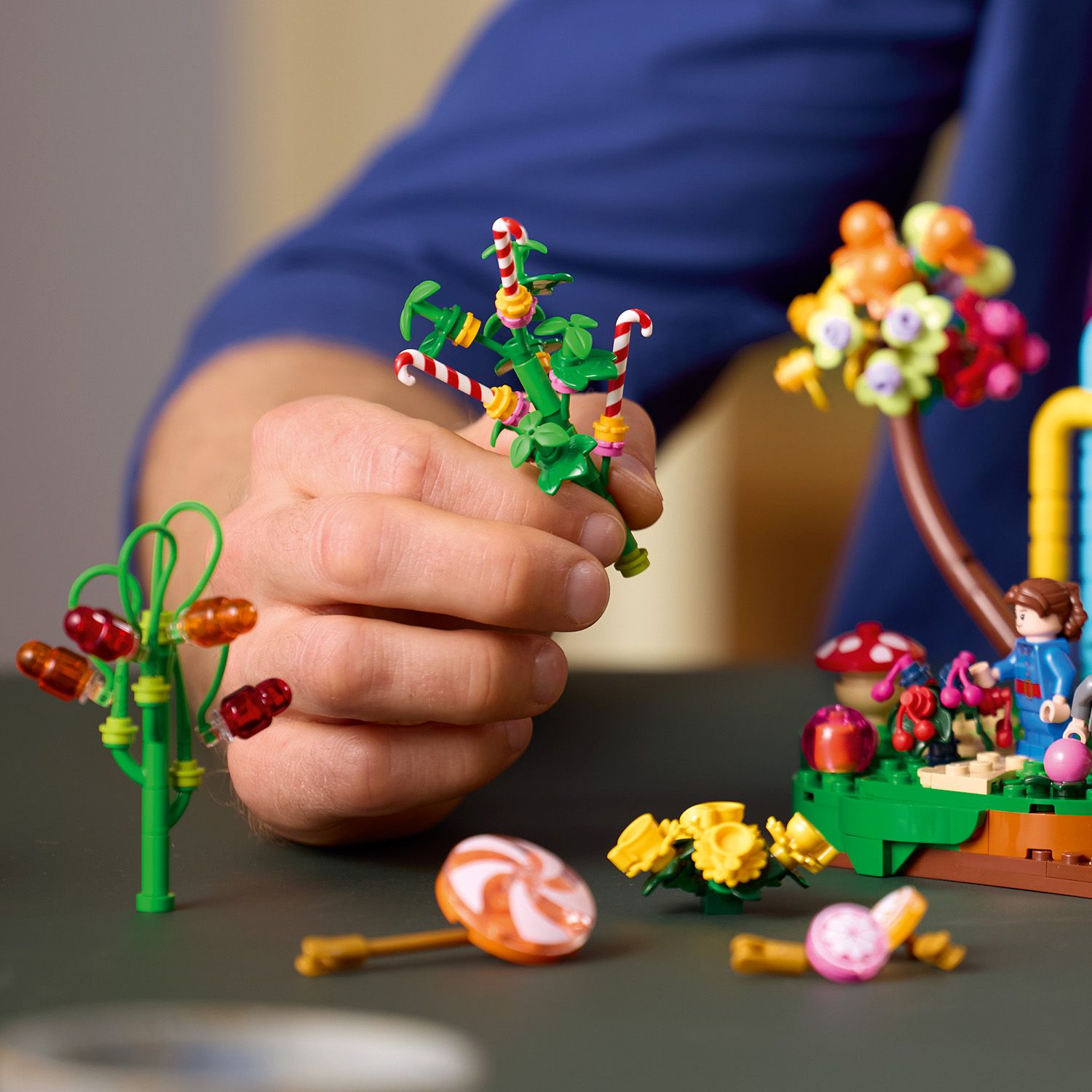 Vytvořte cukrovinky Willyho Wonky