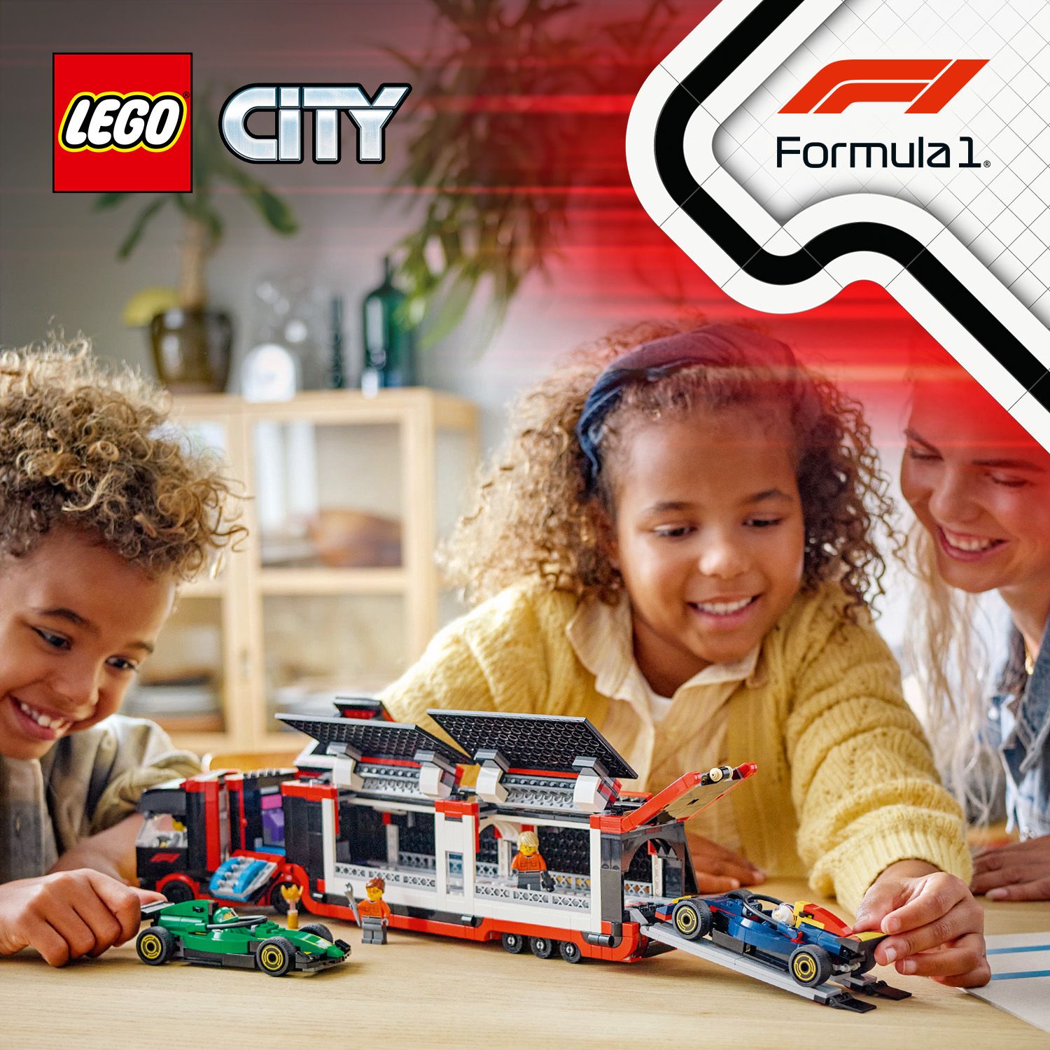 LEGO&reg; F1&reg; s kamionem