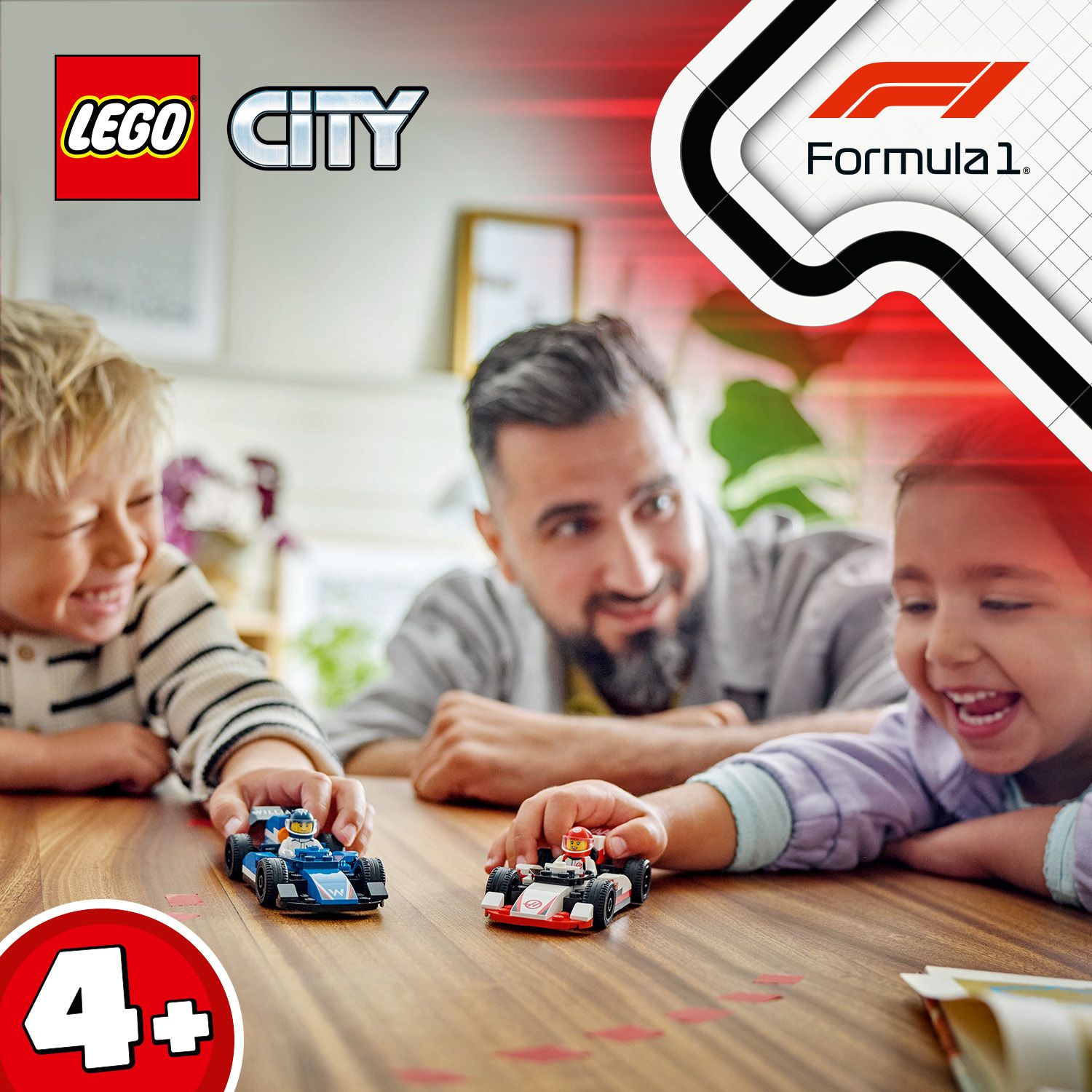 Stavebnice LEGO® City se závodními vozy F1®