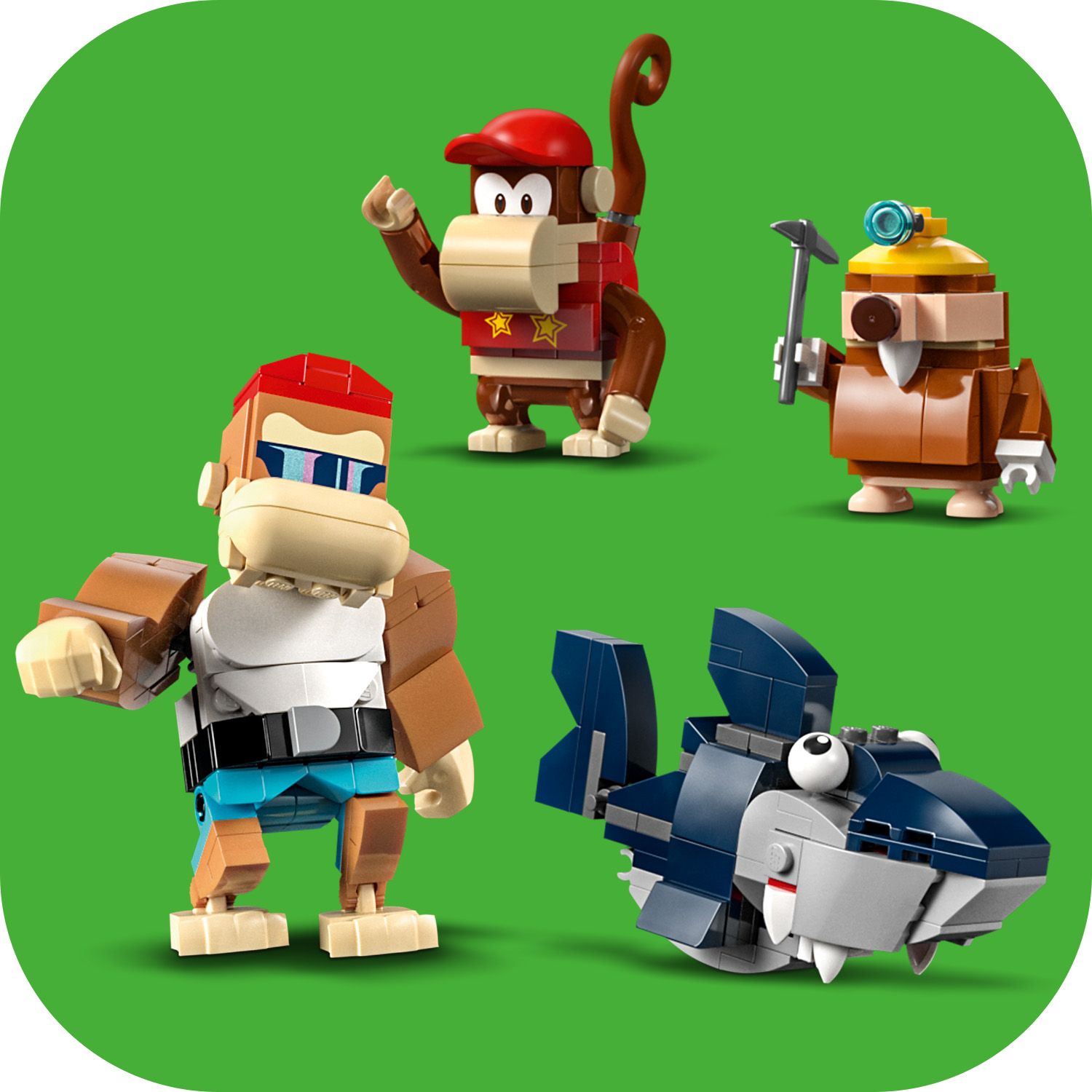 Obsahuje 4 sestaviteln&eacute; figurky