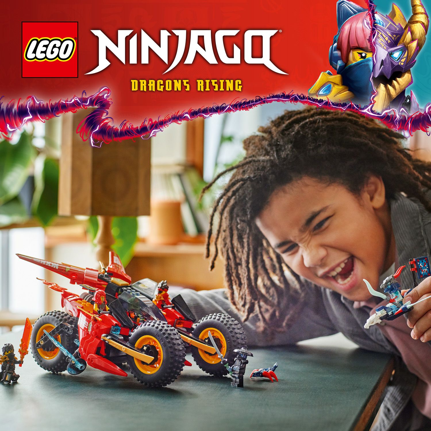 Stavebnice LEGO&reg; NINJAGO&reg; s vozidlem 3 v 1