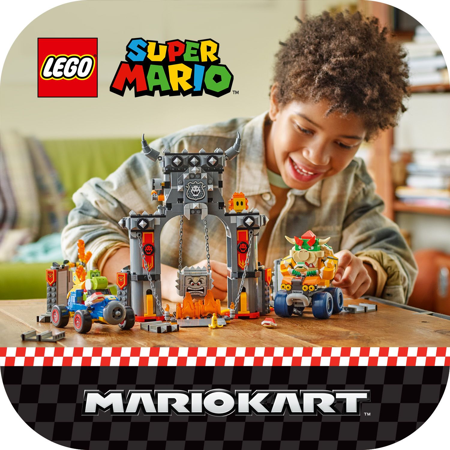 Set nabitý akcí pro fanoušky Mario Kart™