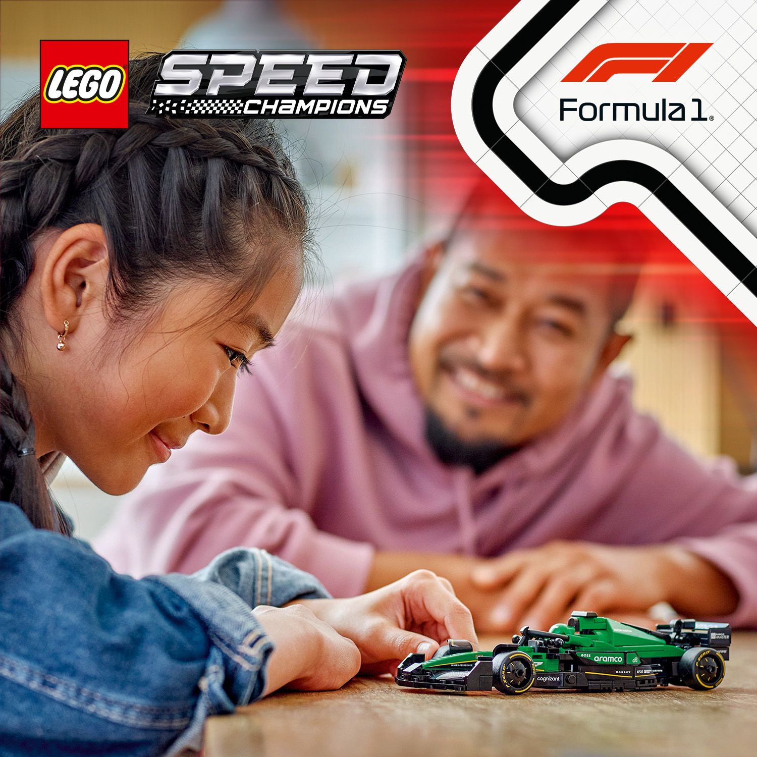 LEGO&reg; Z&aacute;vodn&iacute; auto Aston Martin Aramco F1&reg; AMR24
